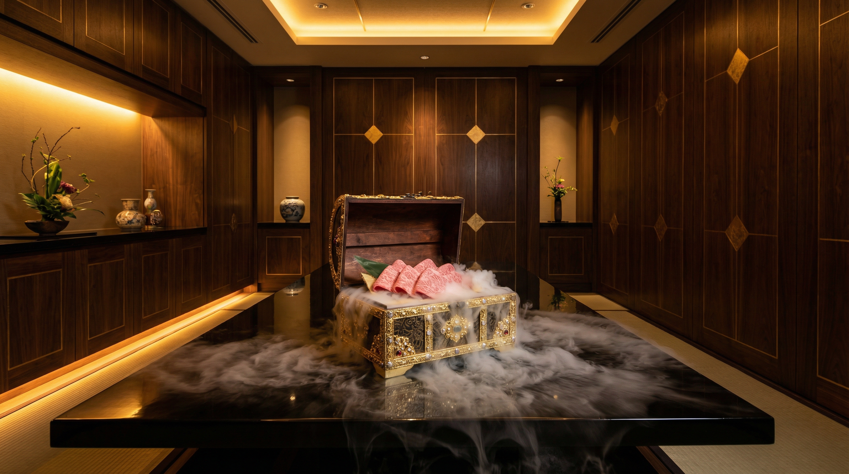 宝箱スモーク演出